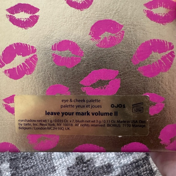 New Tarte Eye and Cheek Palette leave your mark volume II - Picture 7 of 8